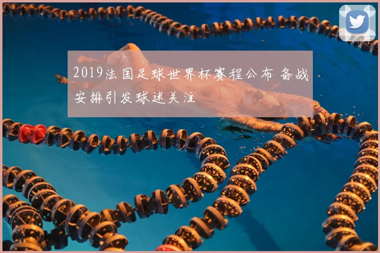 2019法国足球世界杯赛程公布 备战安排引发球迷关注